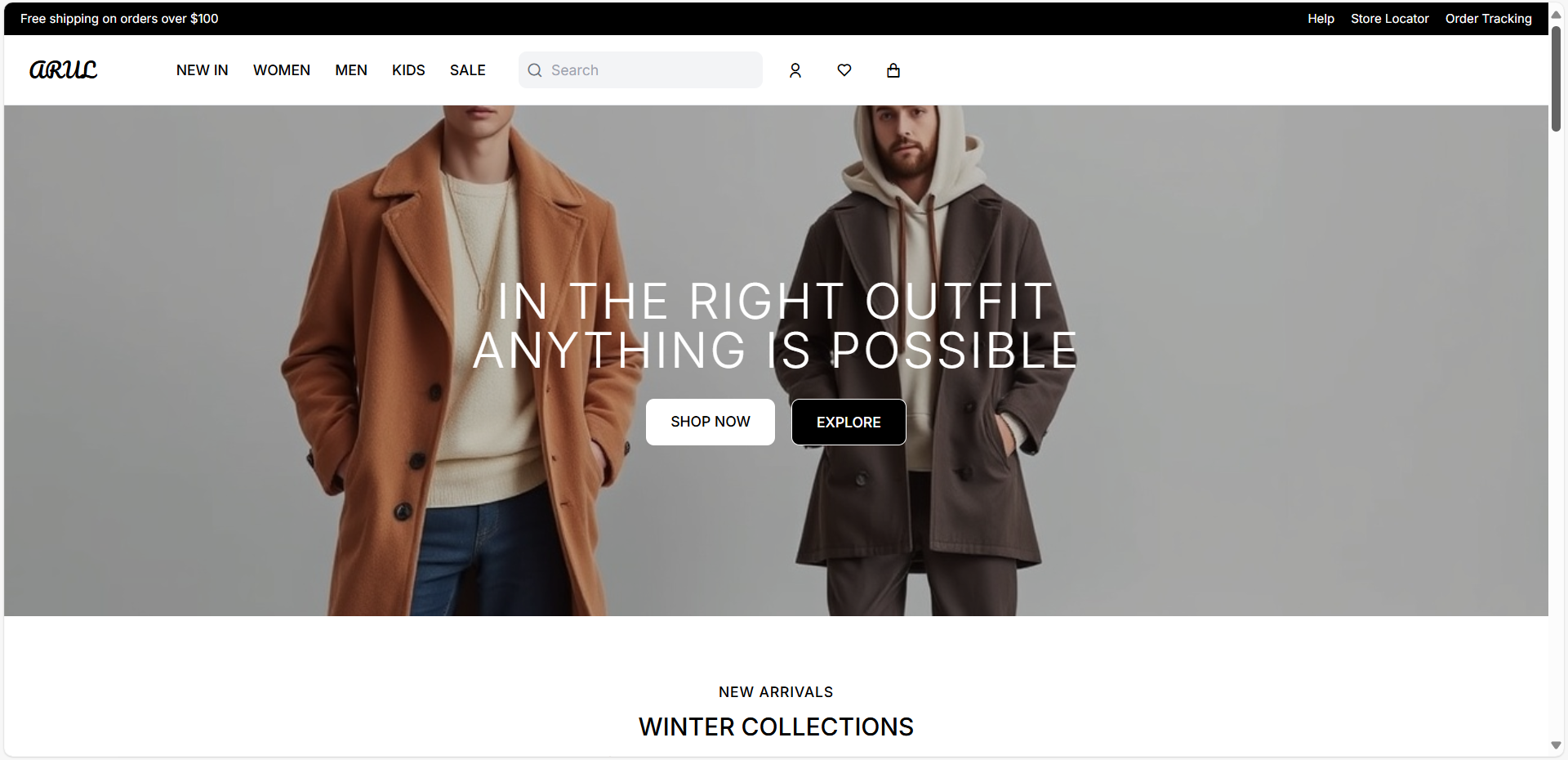 E-commerce Preview